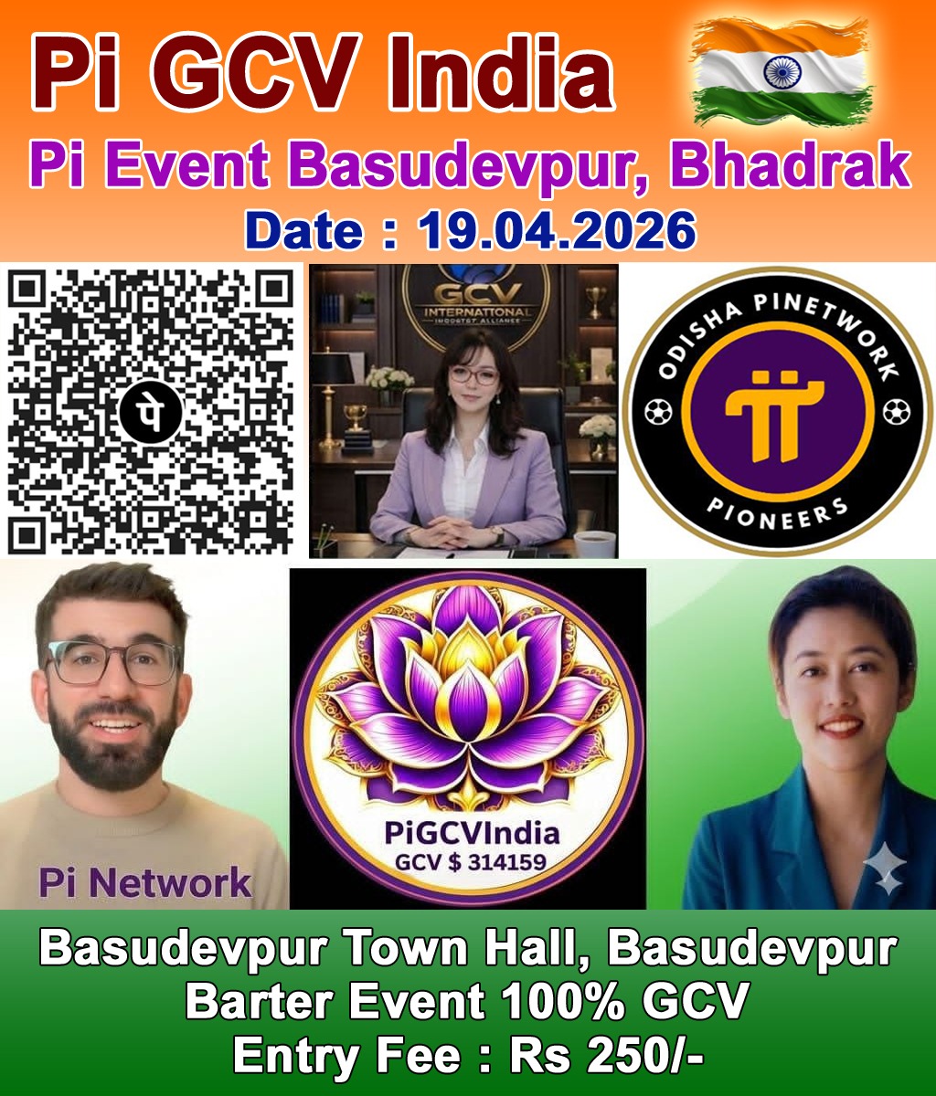 Pi GCV INDIA  PI BARTER EVENT ODISHA BASUDEVPUR BHADRAK 